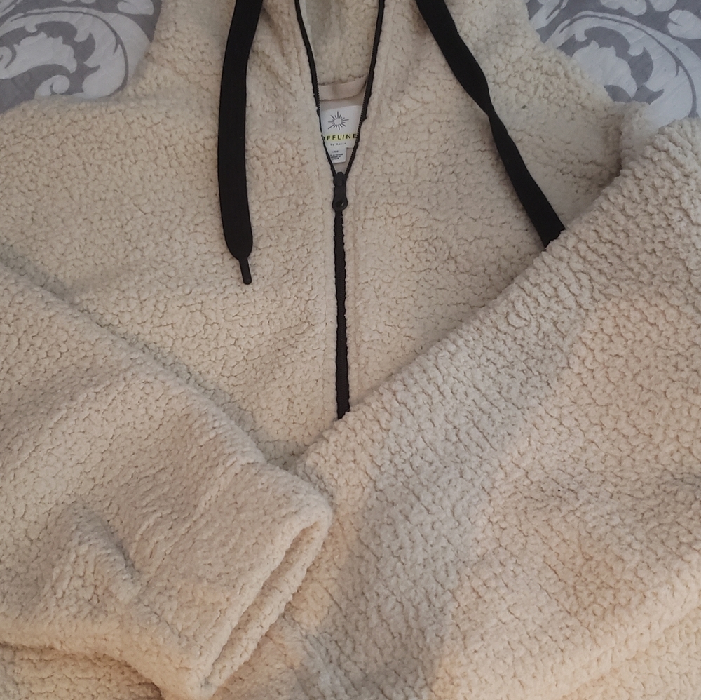 Aerie Sherpa Zip Up